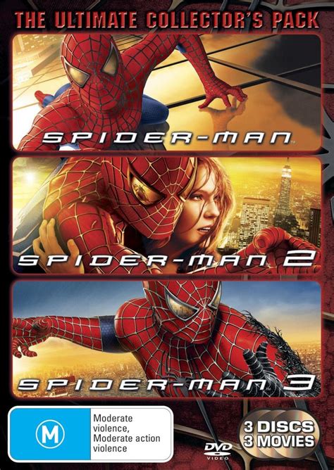 The Spider Man Dvd Trilogy Dvd Buy Now At Mighty Ape Nz