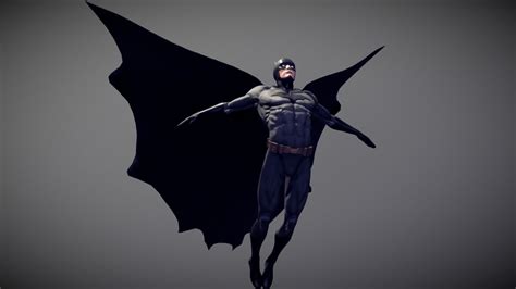 Batman 3d Model By Lulislucart [ae00ebc] Sketchfab