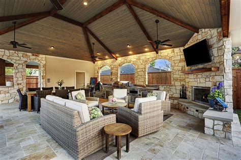 Expanded Outdoor Living Area In Houston Tcp Custom Outdoor Living