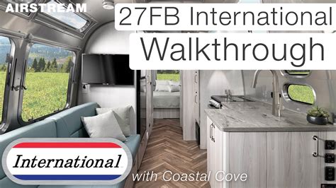 2021 Airstream International Walkthrough 27fb Floor Plan With Coastal