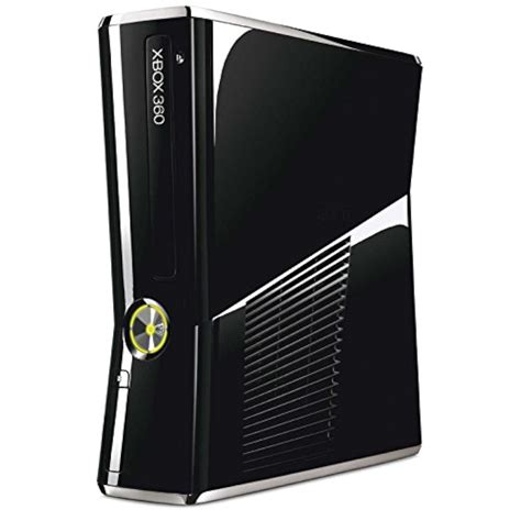 Glossy Black Xbox 360 Slim Console 250gb