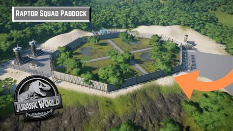 Building The Raptor Squad Paddock From Jurassic World Jwe Mods Youtube
