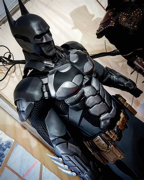 A 3d Printed Batman Arkham Knight Cosplay Batman Cosp