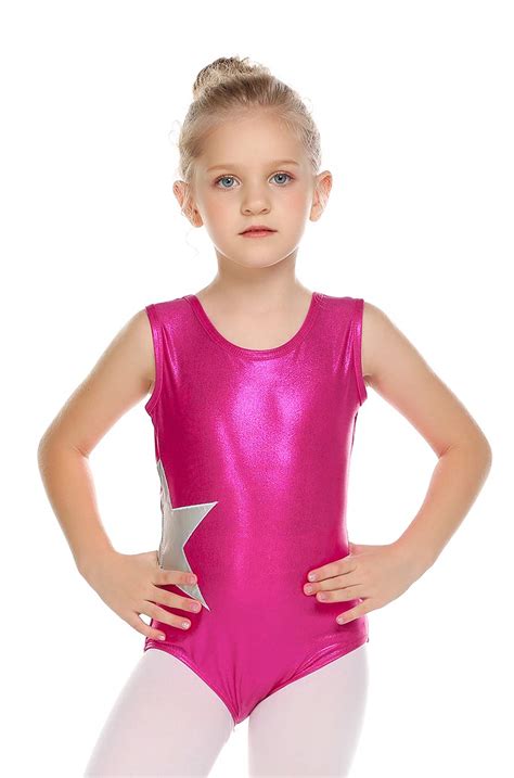 Buy Arshiner Kid Girls Sparkling Stars Gymnastics Leotard Shiny Ballet