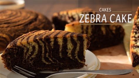 Zebra Cake Recipe Go Delicious Youtube