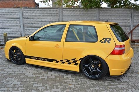 Side Skirts Diffusers Vw Golf Iv R32 Gloss Black Our Offer