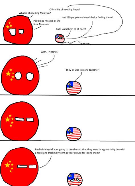 The time difference between malaysia and china is 0 hours, 0 minutes hours. Polandball Malaysia-China Flight 370 | Polandball | Know ...