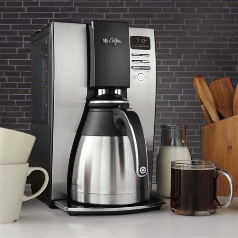 Mr Coffee Optimal Brew 10 Cup Programmable Coffee Maker W Thermal