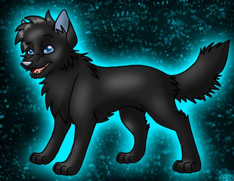 Cute Anime Wolf Pup Wolf With Blue Eyes Wolf With Red Eyes Anime Wolf