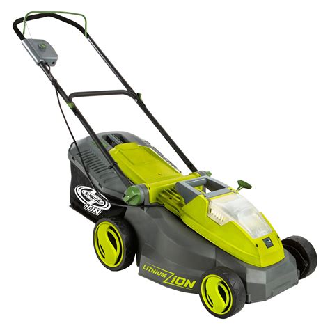 Sun Joe Ionmax Green 16 Cordless Lawn Mower Kit 810829021649 Ebay