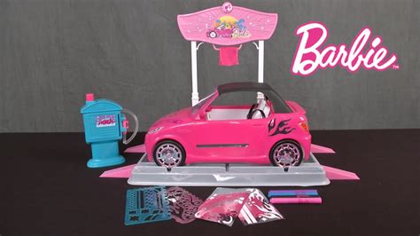 Barbie Carwash Design Studio From Mattel Youtube