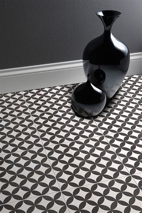 Porcelain tile is stylish and easy to install, and it can go indoor or outdoor areas. http://www.ebay.co.uk/itm/VICTORIAN-CIRCLE-EFFECT-BLACK ...
