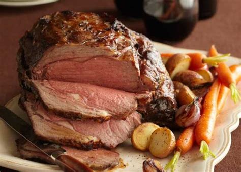 Serve sliced chinese marinated prime rib roast with steamed or fried rice and broccoli or pea pods. Create the Perfect Traditional Christmas Dinner | Allrecipes