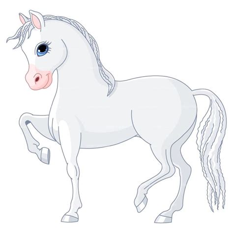 Images Of Horse Drawings Clipart White Horse Cartoon