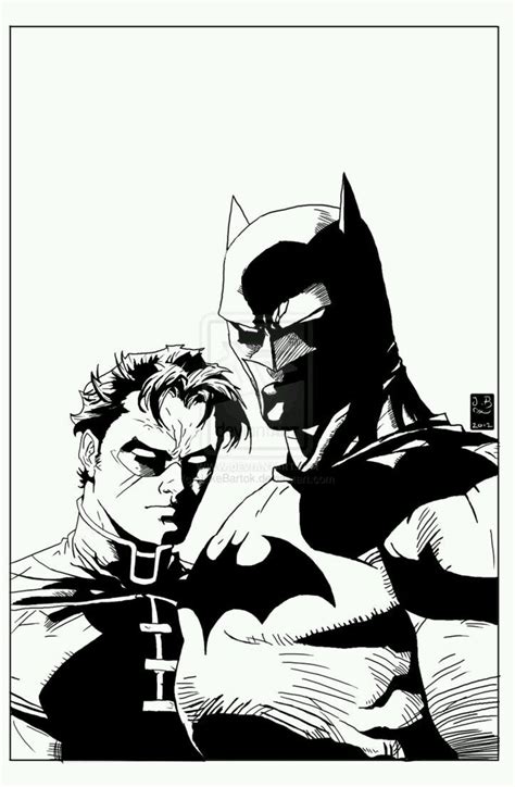 Batman And Robin Batman Art Jim Lee Art Comic Art