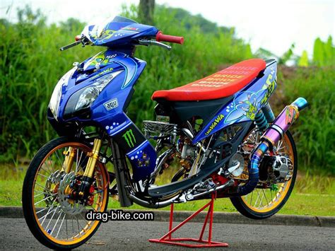 35 Foto Gambar Modifikasi MIO SOUL GT Thailook Airbrush Drag Racing
