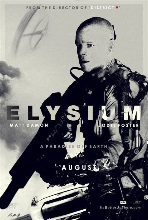 Elysium Fan Poster 3 By Crqsf On Deviantart Iconic Movie Posters