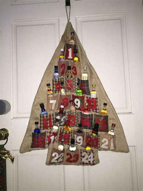 Best Advent Calendar Ever Mini Liquor Bottles For Each Night Who Couldnt Use Some More In