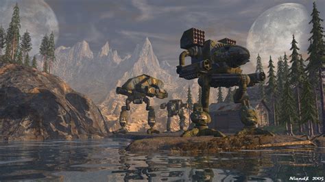 More commission work, never ending commission work! Download Mecha MechWarrior Wallpaper 1100x618 | Wallpoper #423596