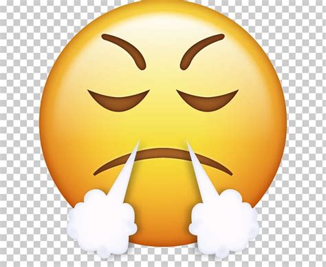 Iphone Emoji Anger Smiley Emoticon Png Clipart Anger Angry Angry