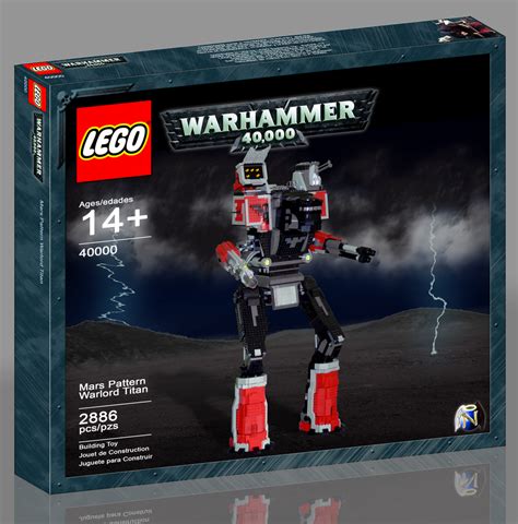 Lego Warhammer 40000 Set Warlord Titan By Werprince On Deviantart