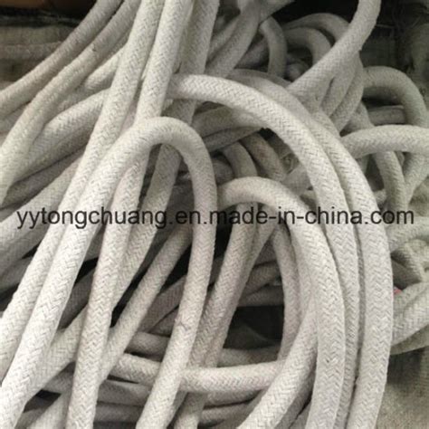 China High Temp Heat Resistance Ceramic Fiber Braided Round Sealing