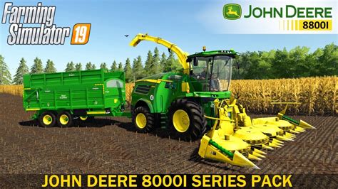 Farming Simulator 19 John Deere 8000i Series Corn Silage Harvest