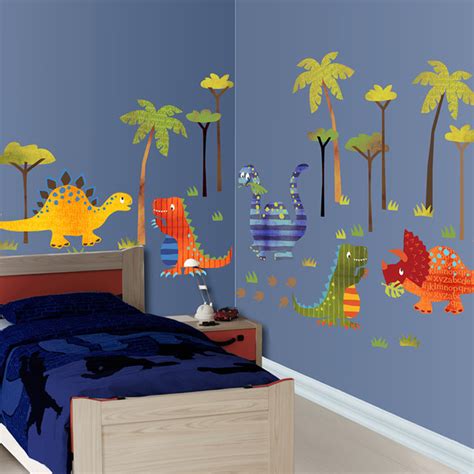 Get wall lights from target to save money and time. Dinosaur Wallscape Decal - Contemporary - Kids Wall Decor - San Francisco - by Lot 26 Studio, Inc.