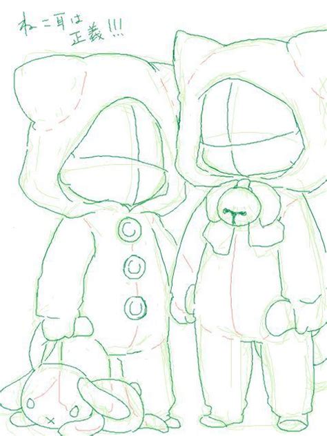A Drawing Of Two Cartoon Characters With One Holding The Other S Hand While Standing Next To