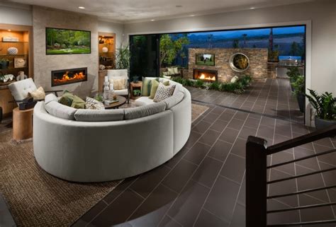 Curved Sofas Creating Cozy And Welcoming Seating Areas