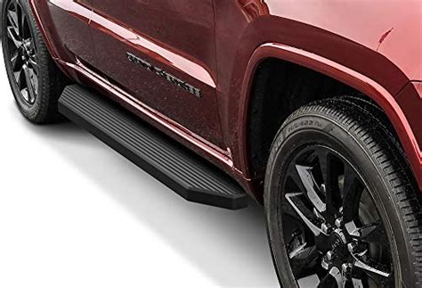 Aps Iboard Black Running Boards Compatible With Jeep Grand Cherokee