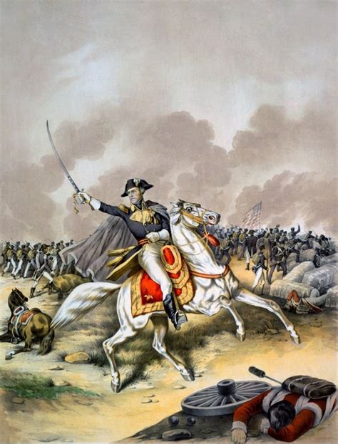 Battle Of New Orleans Nmajor General Andrew Jackson At The Battle Of