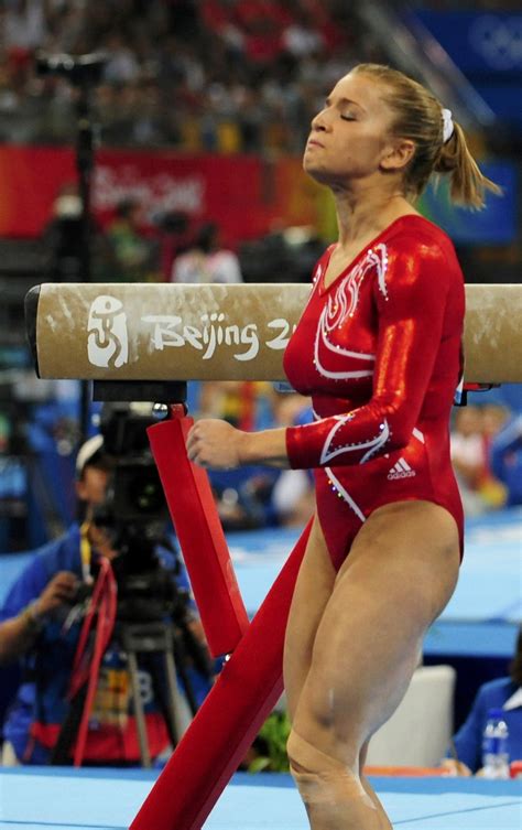 Gymnast Alicia Sacramone At The 2008 Olympics