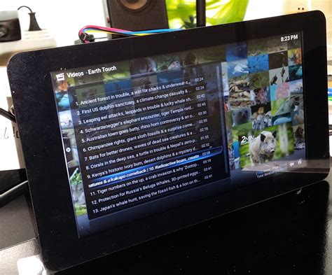 The Touchscreen Monitor For Raspberry Pi Works In Raspex Build