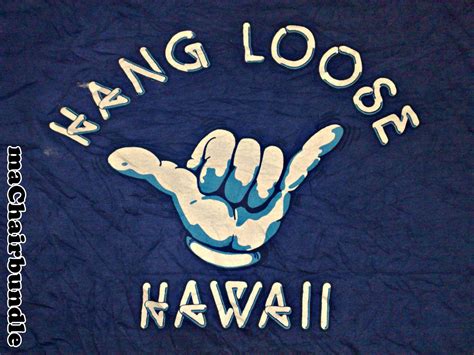 Machairbundle Hang Loose Hawaii Rm45 Pb013 Sold