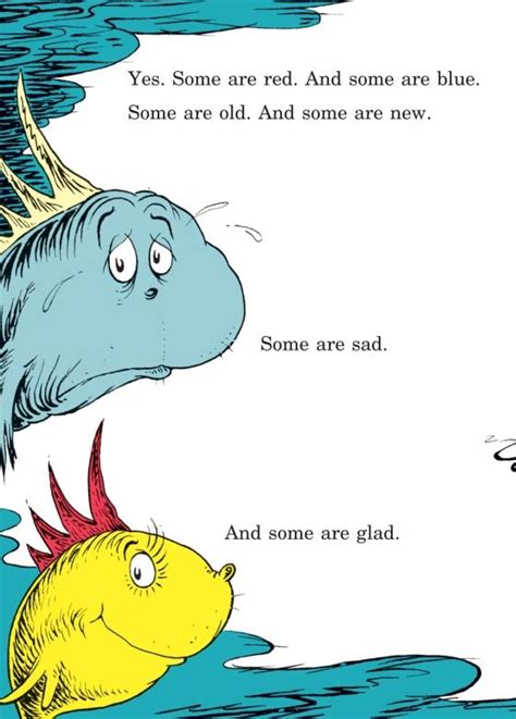 One Fish Two Fish Red Fish Blue Fish By Dr Seuss 9780394800134