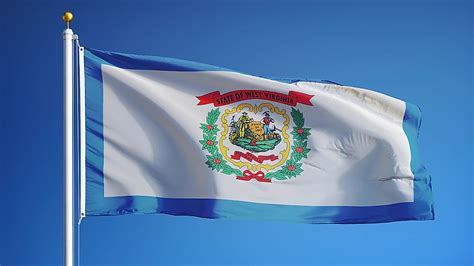 West Virginia State Flag Worldatlas