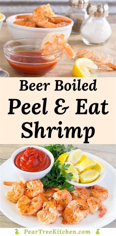 If your shrimp are frozen, place them in a colander in the sink and run cold water over them for about. Easy recipe for beer boiled peel and eat shrimp. Shell-on ...
