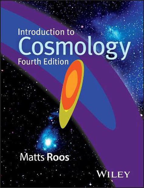 Introduction To Cosmology 4e By Matts Roos English Paperback Book