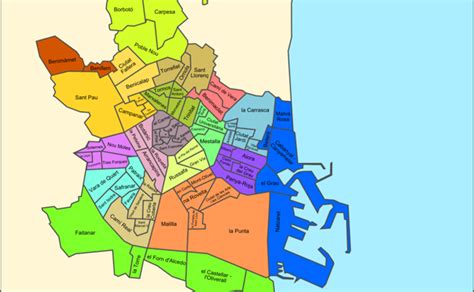 Los Barrios De Valencia Con Más Y Menos Paro En 2020 Las Provincias