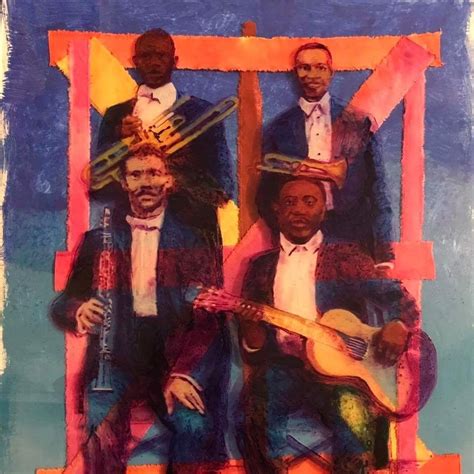 Buddy Boldens Jazz By Jimmy James Greene Mixed Media Jazz Art Art