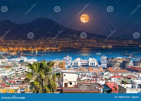 Mount Vesuvius Naples And Bay Of Naples Italy Opposites In Nature