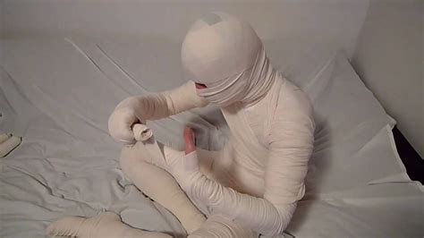 Making Of Full Body Bandage Mummification Part3 Youtube