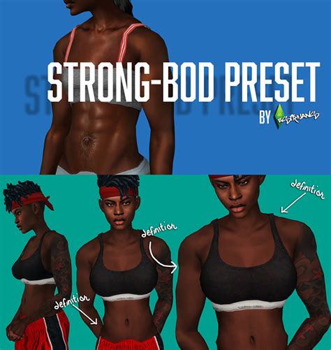30 best custom body presets for the sims 4 fandomspot interreviewed