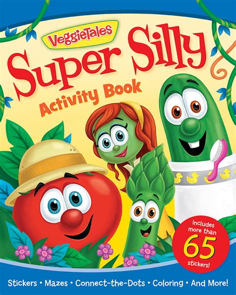 The Veggietales Super Silly Activity Book Paperback