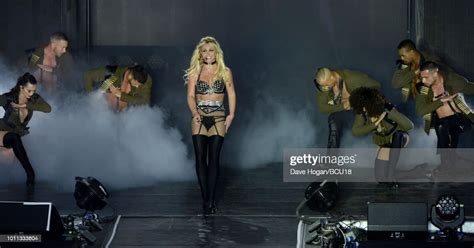 Britney Spears Performs On Stage During The Britney Spears Piece Of