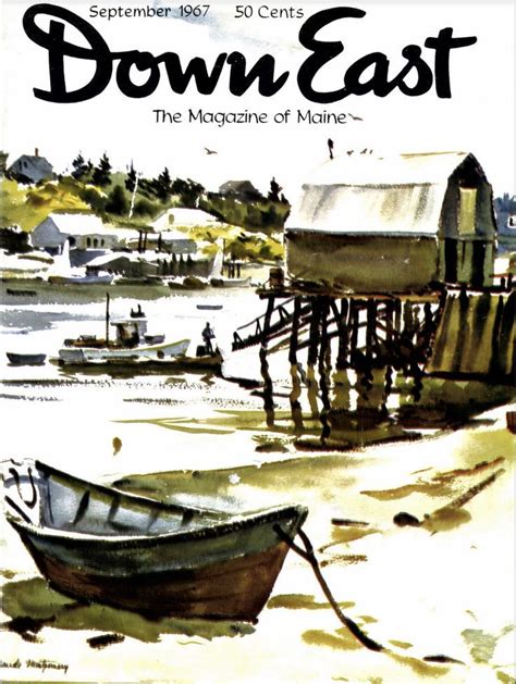 Yesterday And Today Landscape Artist Vintage Magazines Rockport