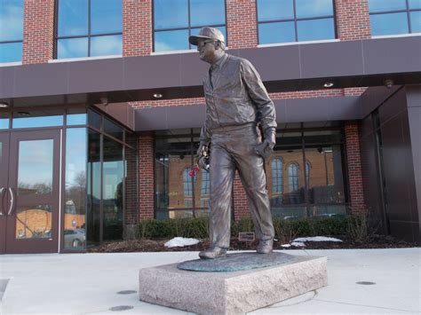 Schembechler attended miami university in oxford, ohio, where he was a member of sigma. Mitten State Sports Report: Bo Schembechler Statue