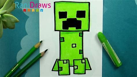 Cómo Dibujar Un Creeper Minecraft Paso A Paso Social Useful Stuff