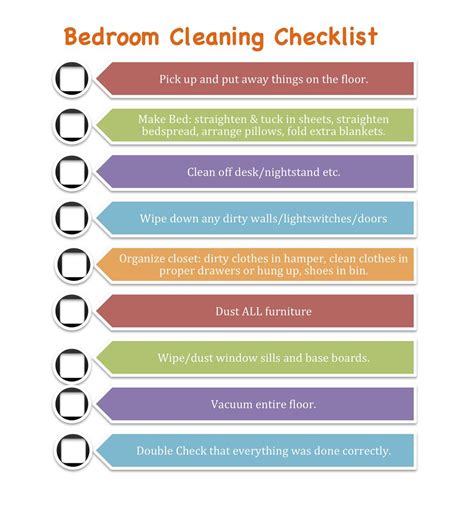 The 14 Best Checklists To Clean Your Bedroom For Adults And Kids